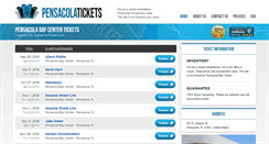 Desktop Screenshot of pensacolacenter.com