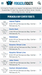 Mobile Screenshot of pensacolacenter.com